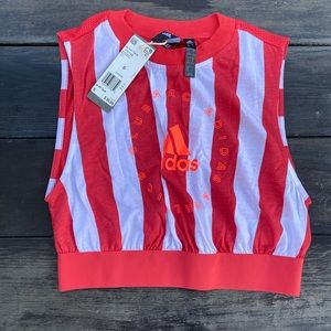 Adidas Jersey Crop Top